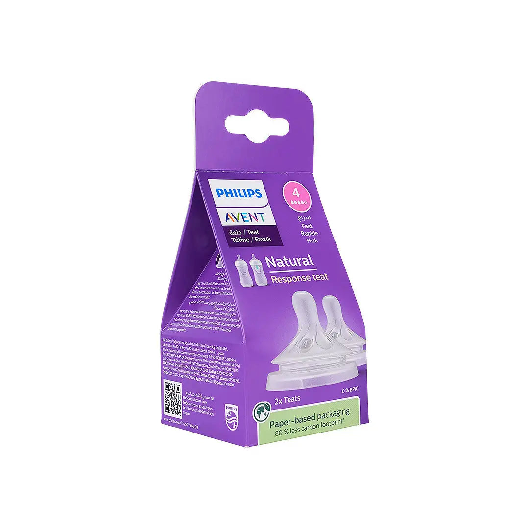 54600-Avent Natural Teats 3m+ 2Pcs-Y964/02(PA720)-2041 +1