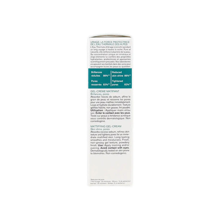 54610-Uriage Hyseac Mattifying Gel-Cream 40ml +5