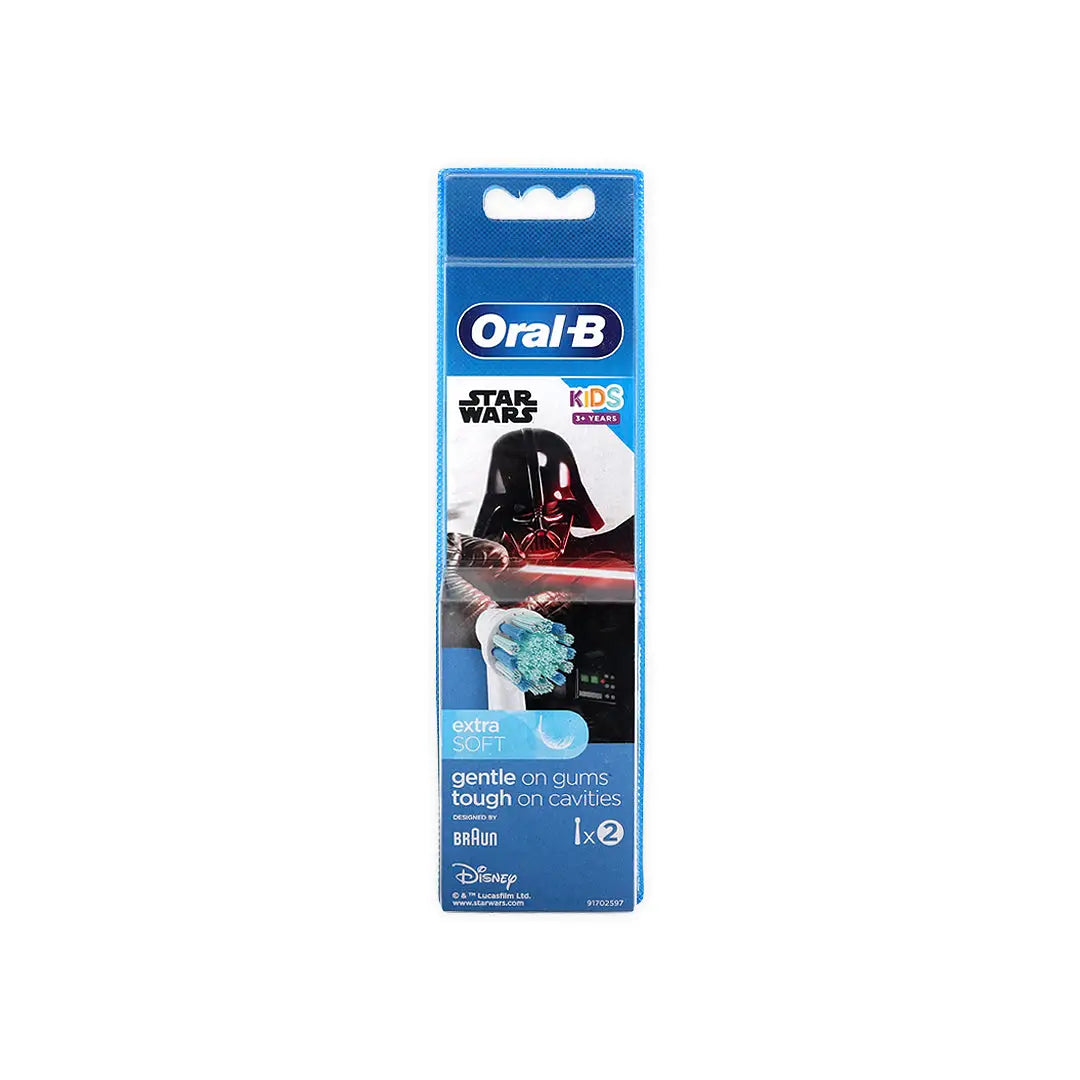 54619-Oral-B Stages Kids +3yrs Star Wars Replacement Head 2pc