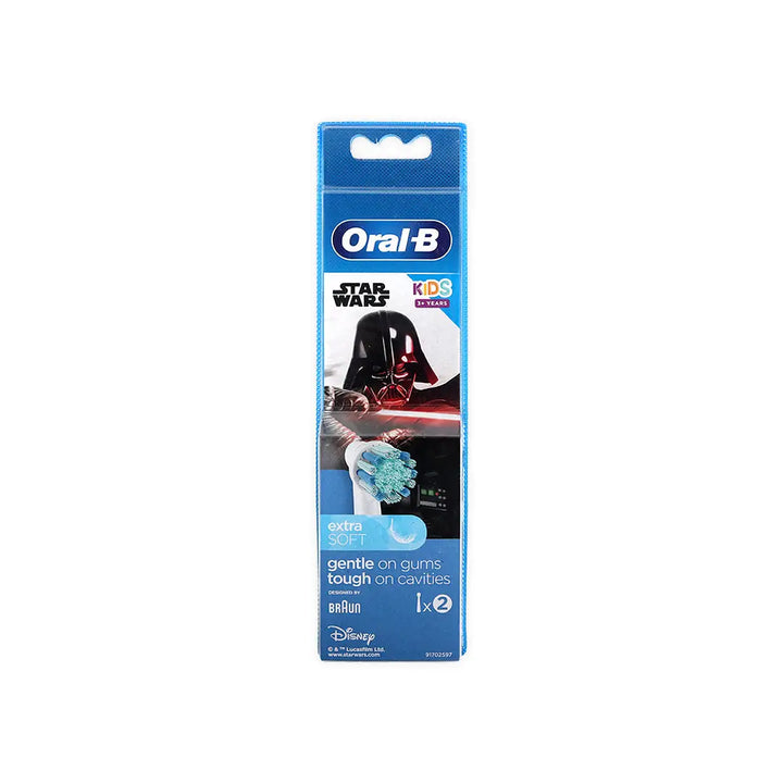 54619-Oral-B Stages Kids +3yrs Star Wars Replacement Head 2pc