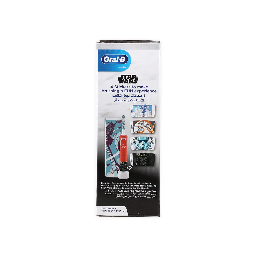 Oral-B Stages Kids +3yrs Star Wars Rechargable Toothbrush