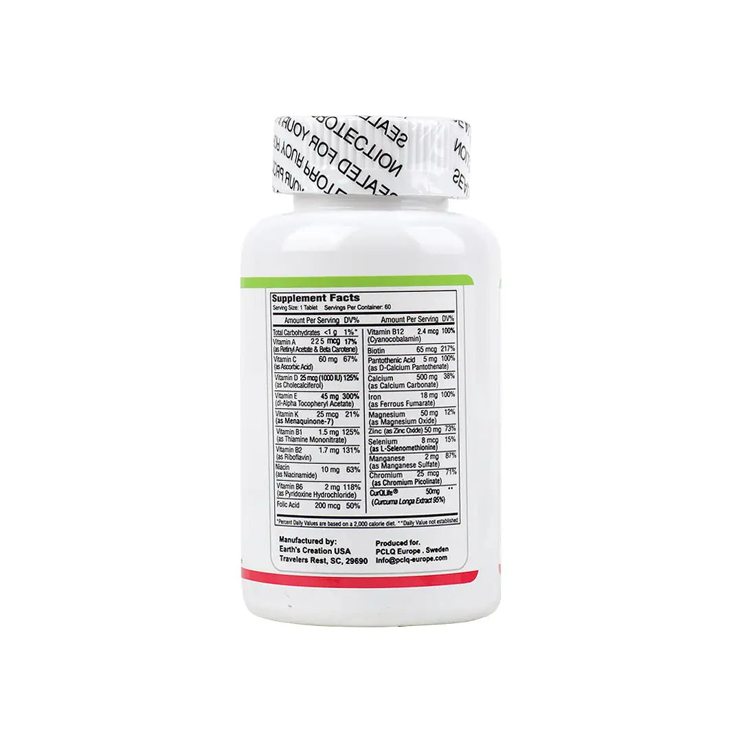 Human Essentials A Thru Z Multivitamin For Women 60 Tablets