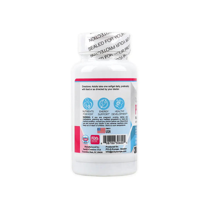54624-Human Essentials Natural Prenatal Multi-Vitamin 30 Softgels +2