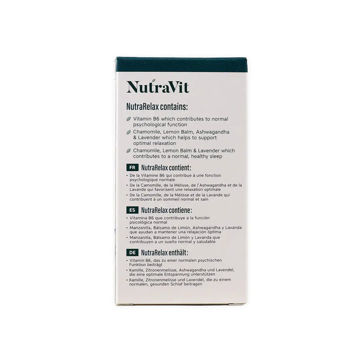 54625-NutraVit Nutra Relax 30 Tablets +3