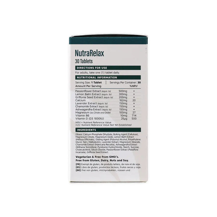 54625-NutraVit Nutra Relax 30 Tablets +7