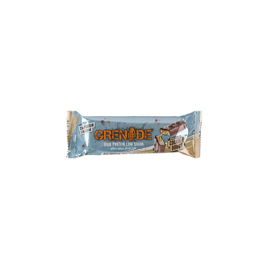 Grenade Protein Bar 60g â€“ Chocolate Chip Cookie Dough