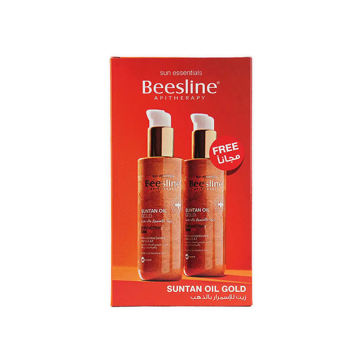 54679-Beesline Suntan Oil Gold 200ml 1+1 Offer +2