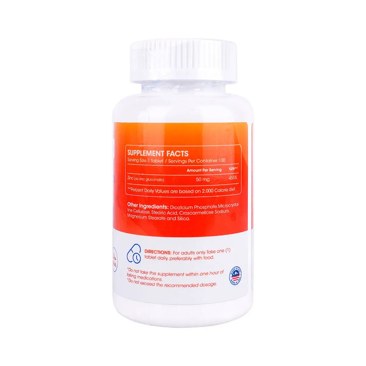 54685-Meditech Zinc 50Mg 100  Tablets +2
