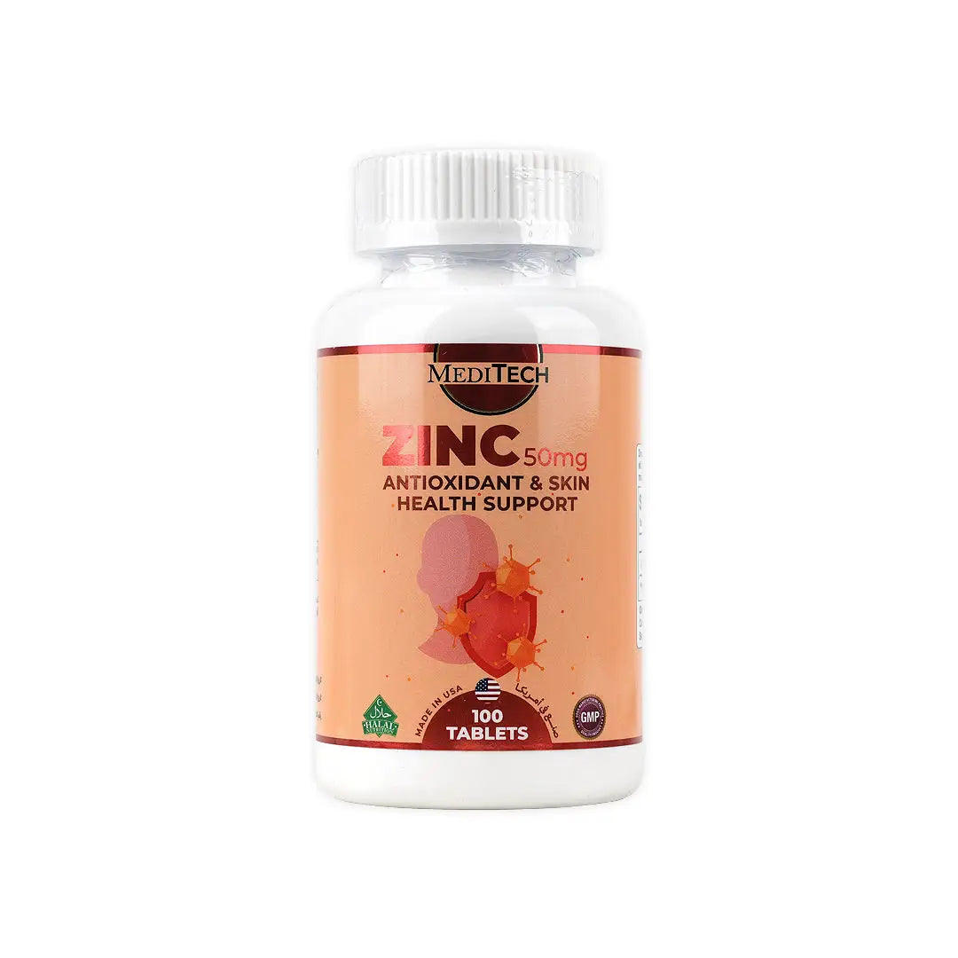 Meditech Zinc 50mg 100 Tablets