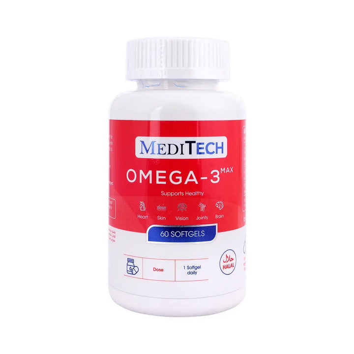 54686-Meditech Omega-3max 60 Softgels +1
