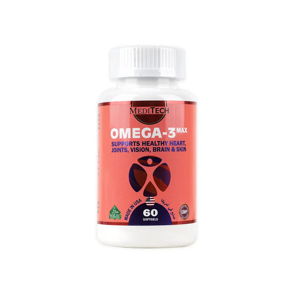 Meditech Omega-3max 60 Softgels