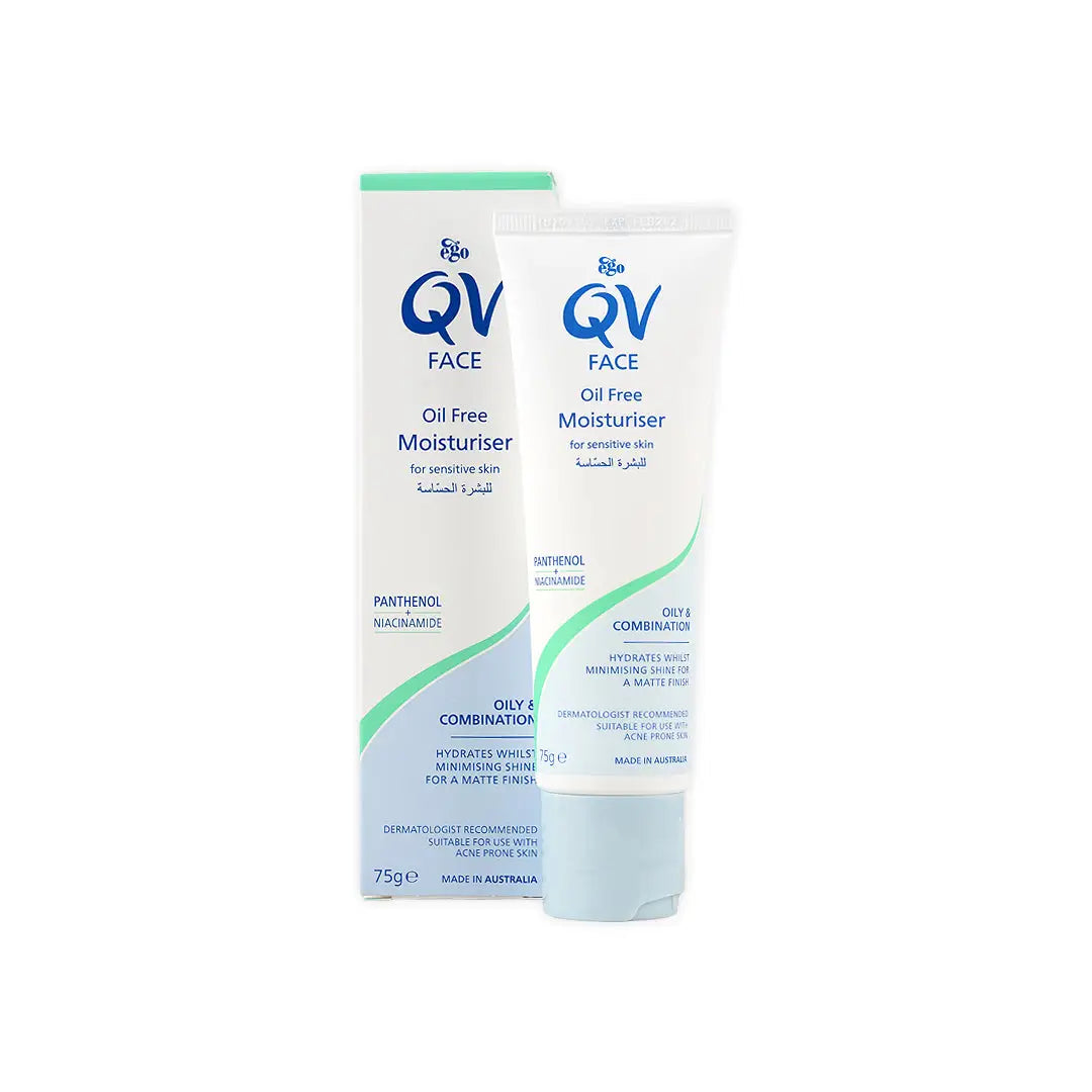 54692-QV Face Oil Free Moisturising 75g +3
