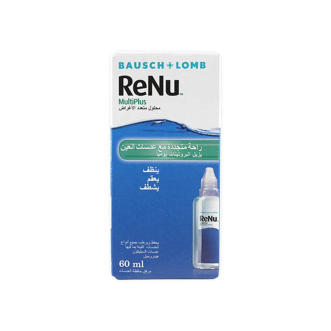 60671-Renu Tri-Kolor Multiplus Lens Solution  60ml