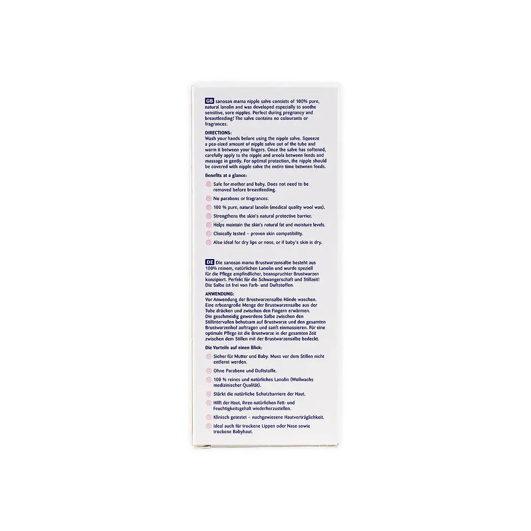 Sanosan Mama Nipple Salve 30ml