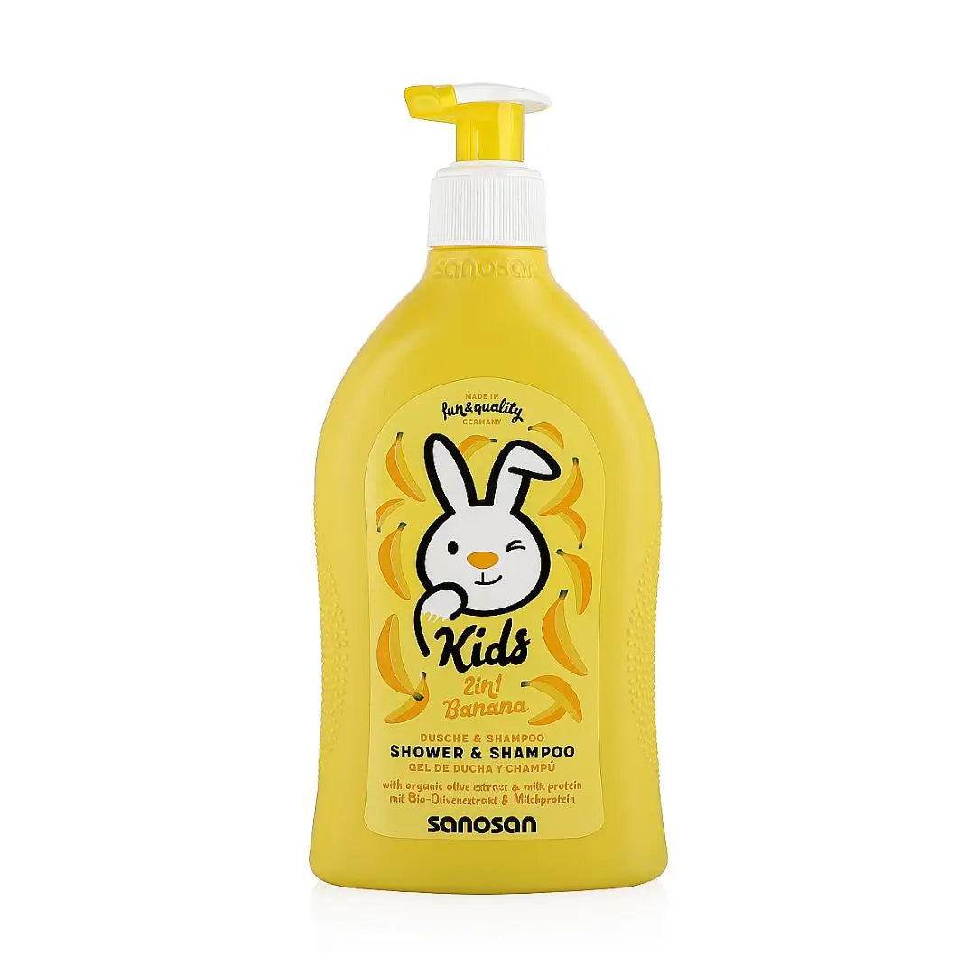 54709-Sanosan Kids Shower & Shampoo Banana 400ml