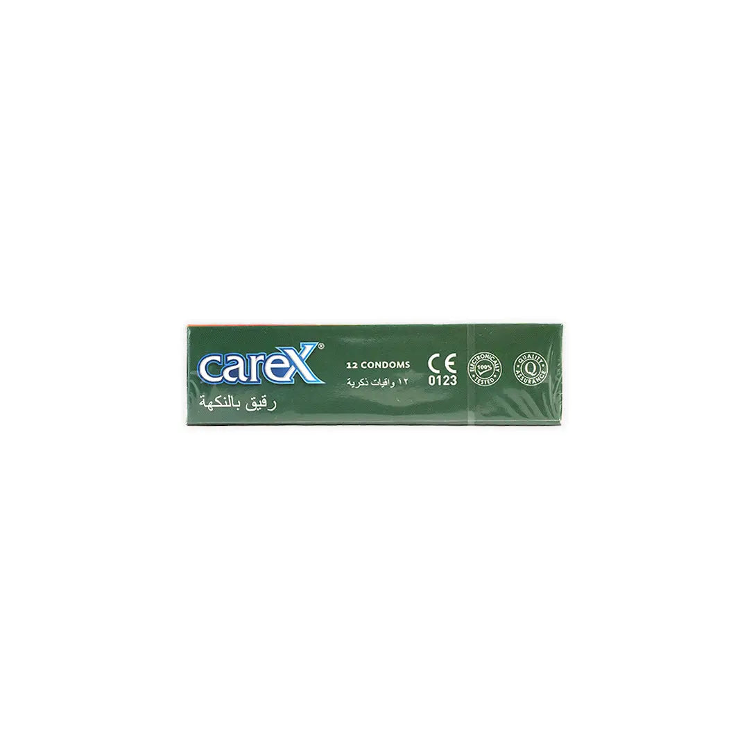 54714-Carex Zero Thin Condoms Flavoured 12pcs +1