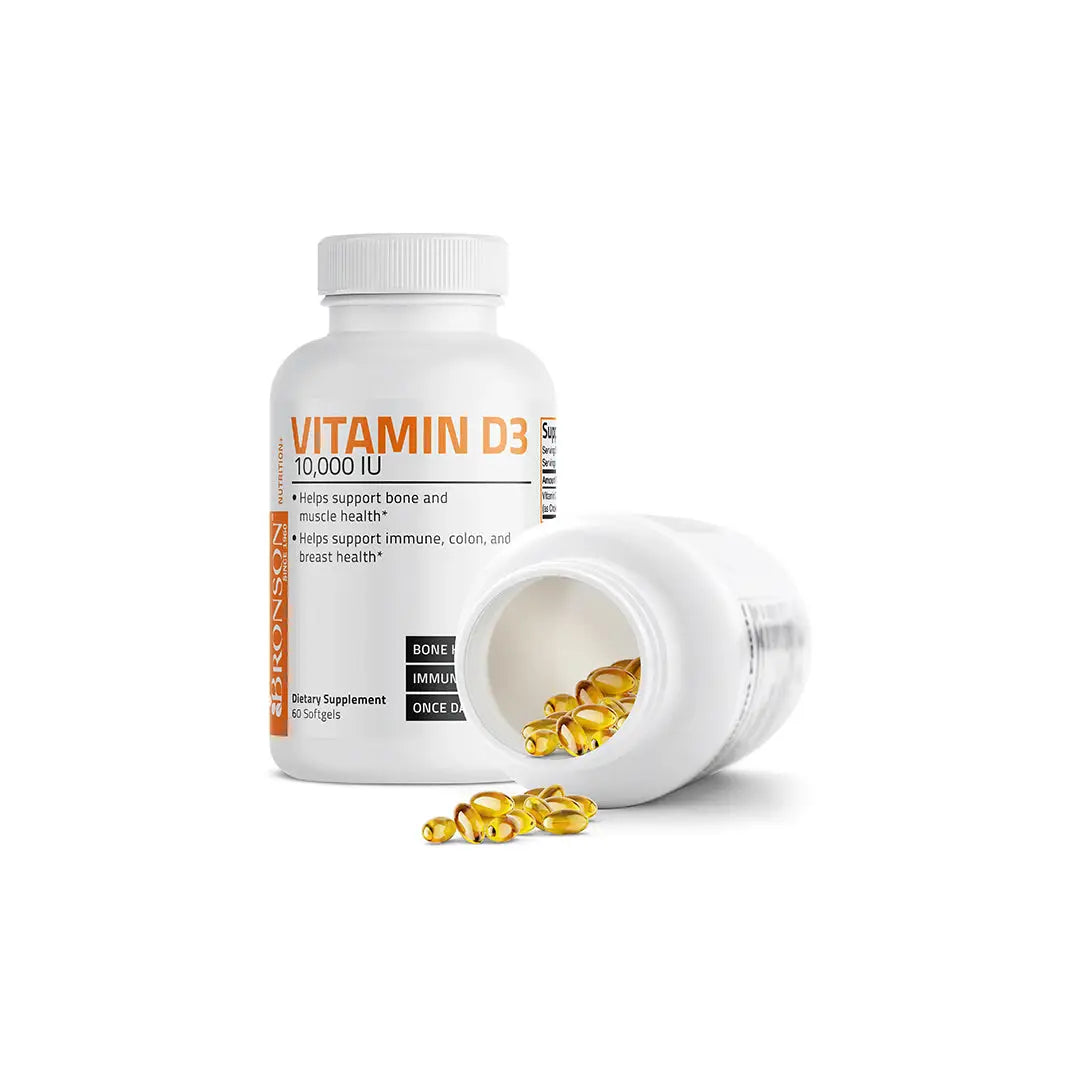 54715-Bronson Vit D3- 10,000 Iu 60 Softgels
