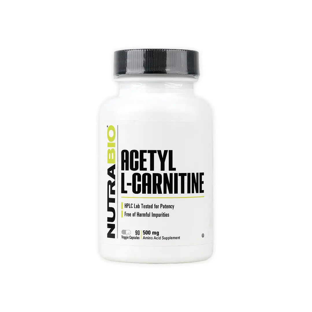 54728-Nutrabio Acetyl L-Carnitine 90 Vaggie Capsules