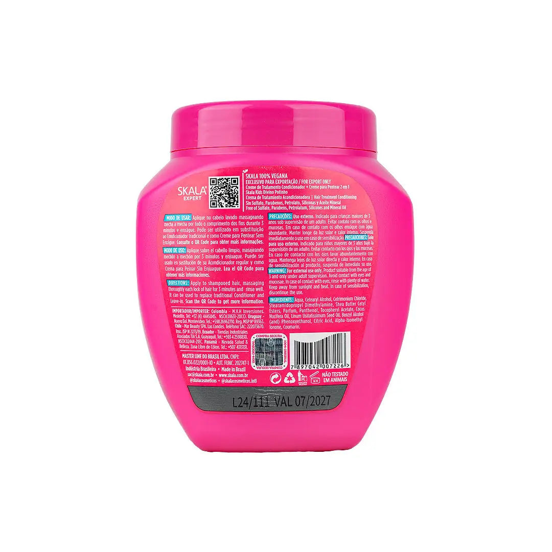 Skala Expert Divino Potinho Kids 2 In 1 Conditioner 1000g
