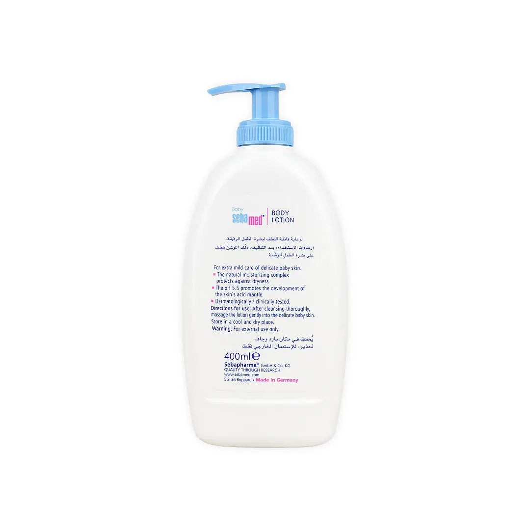 54748-Sebamed Baby Body Lotion 400ml +5