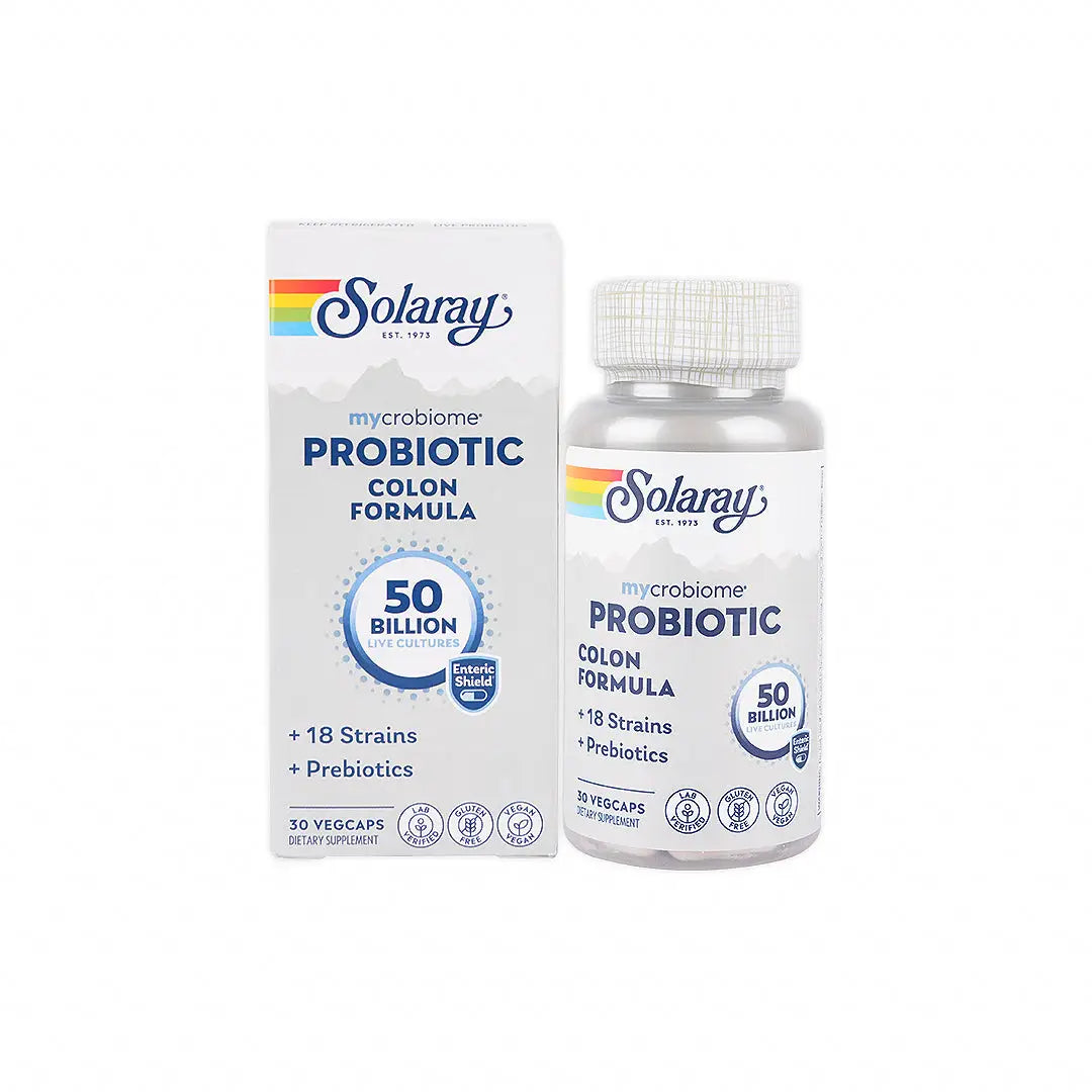 Solaray Mycrobiome Probiotic 50 Billion 30 Veg Caps