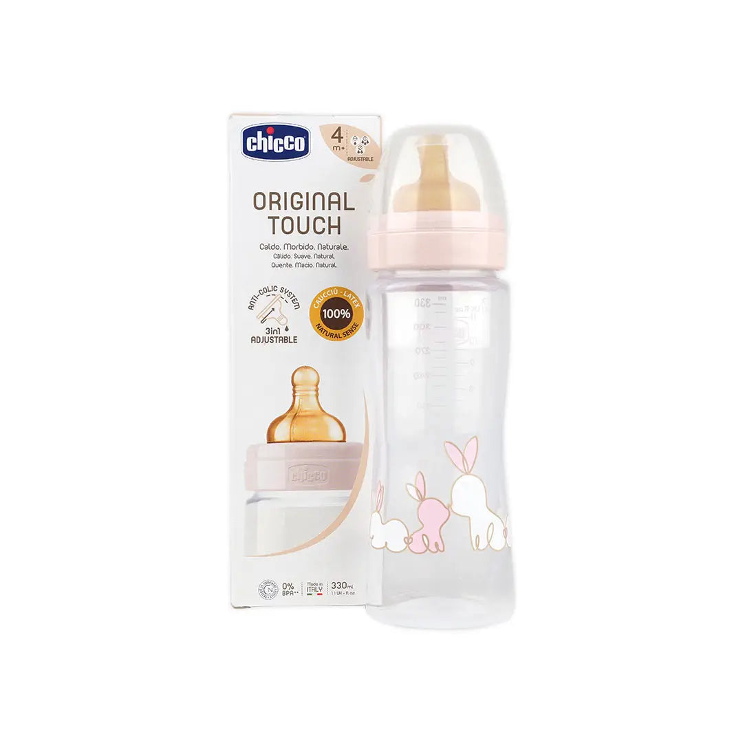 Chicco Original Touch Bottle (4m_ 330ml-1809