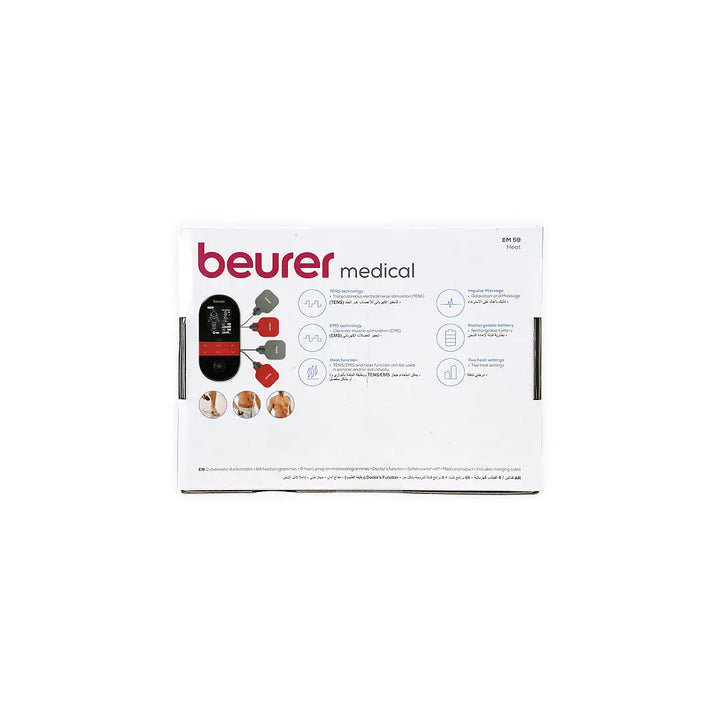 54782-Beurer Electrostimulation Unit 4in1 TENS/EMS &amp; Heat-EM59 +4