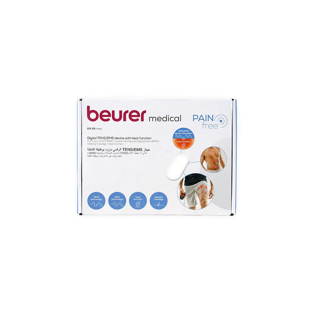 54782-Beurer Electrostimulation Unit 4in1 TENS/EMS & Heat-EM59