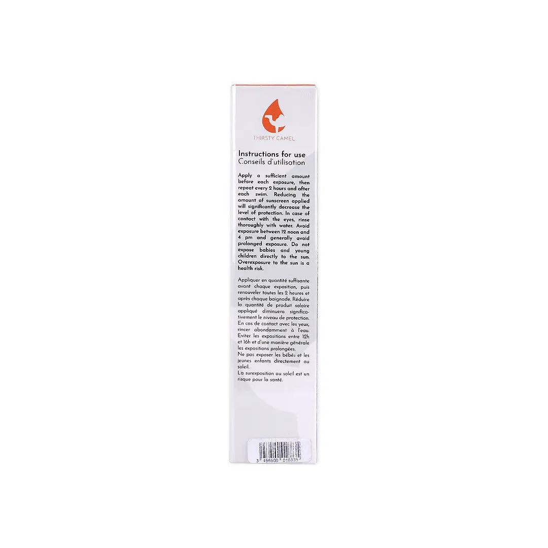 thirsty camel sun screen face cream spf 50 50ml