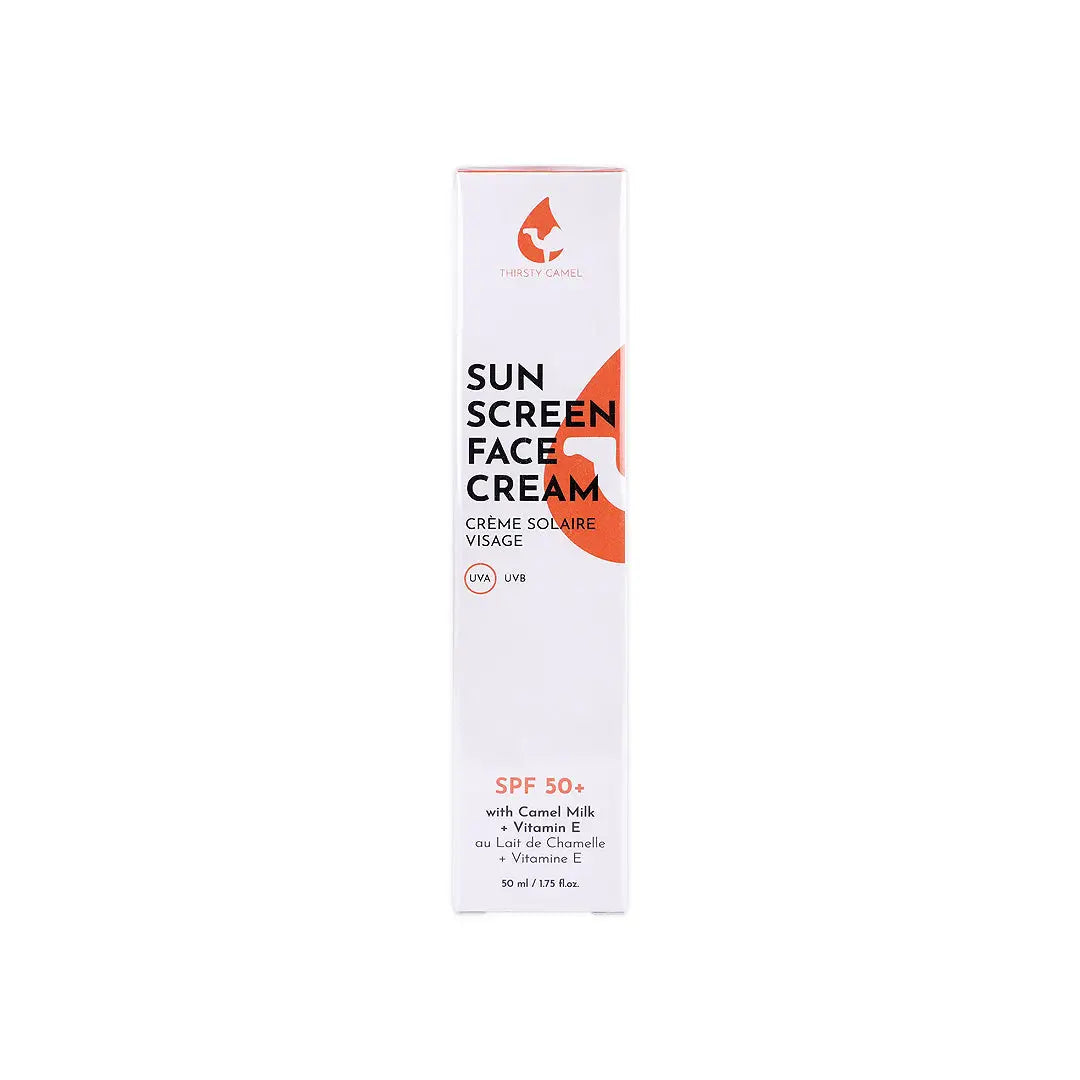 thirsty camel sun screen face cream spf 50 50ml