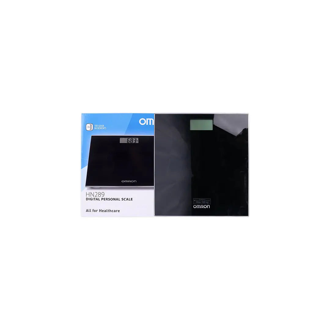 54801-Omron Electronic Scale Midnight Black-HN289 +1