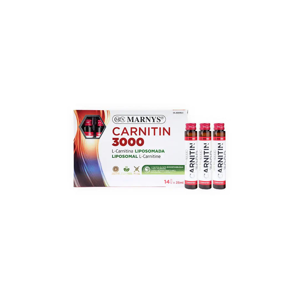 marnys l carnitine Marnys L-Carnitine 2000Mg Liquid 20 Vials- main image 1