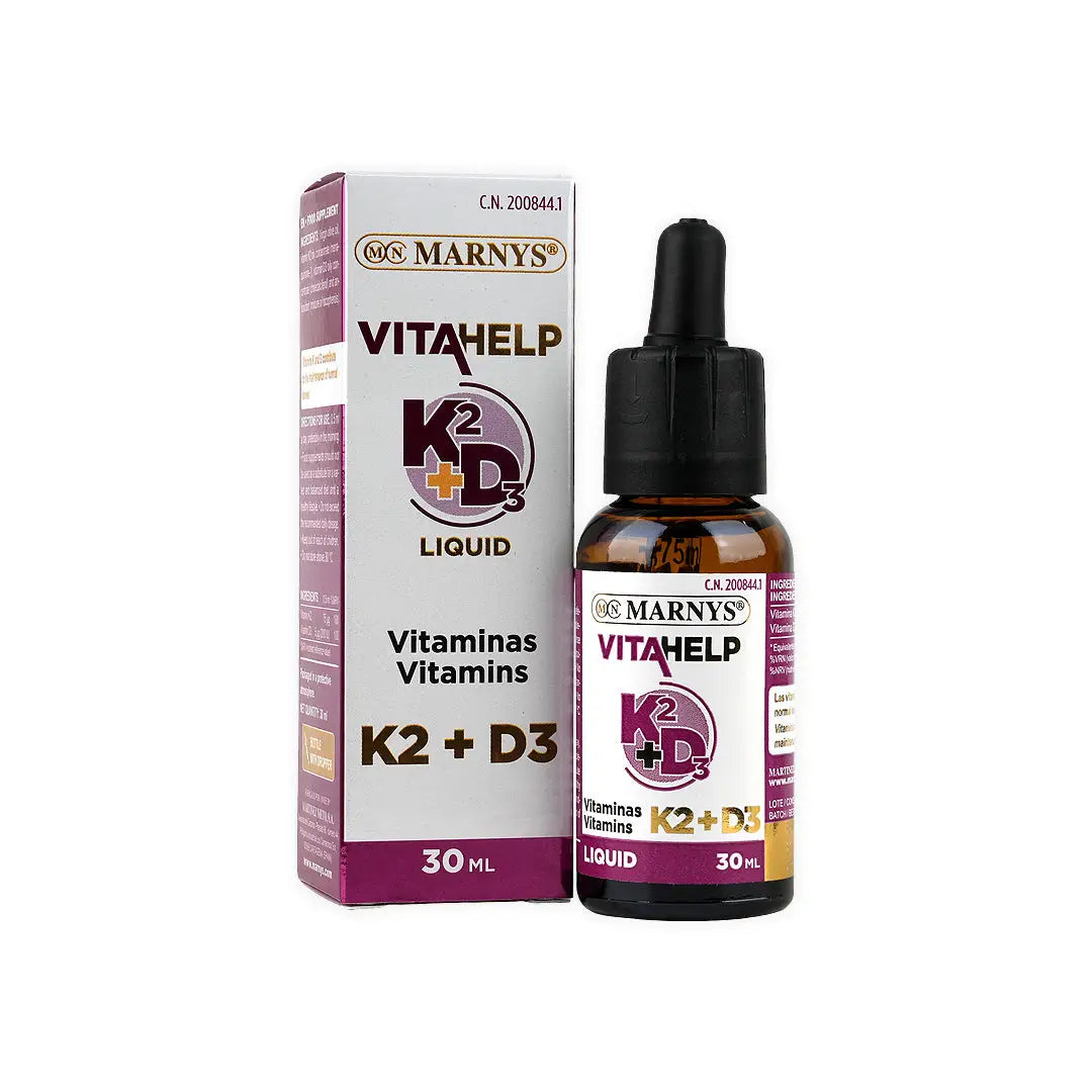 54810-Marnys Vitahelp K2+D3 Liquid 30ml