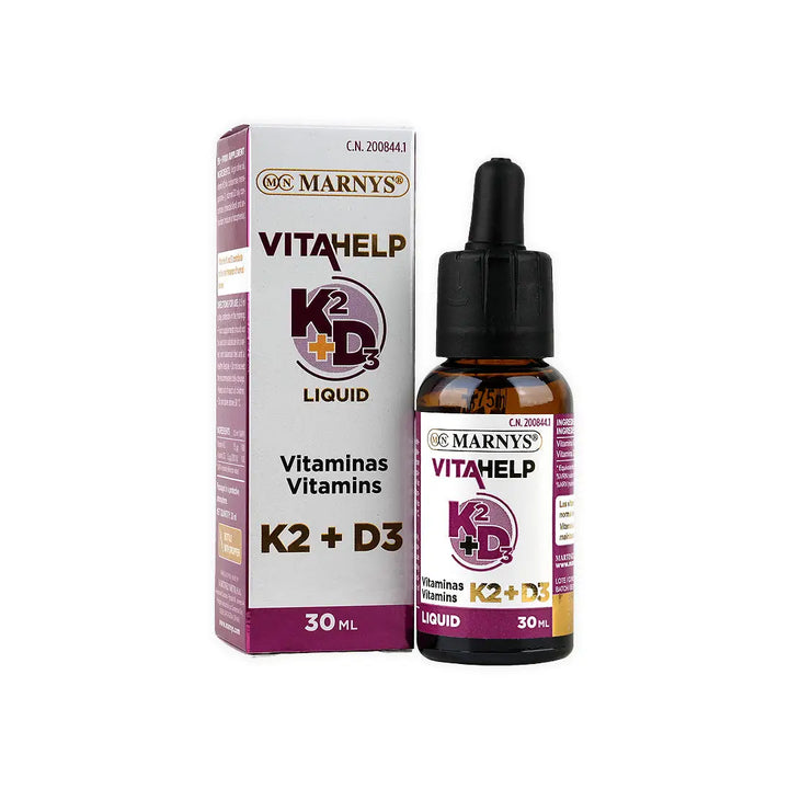 54810-Marnys Vitahelp K2+D3 Liquid 30ml