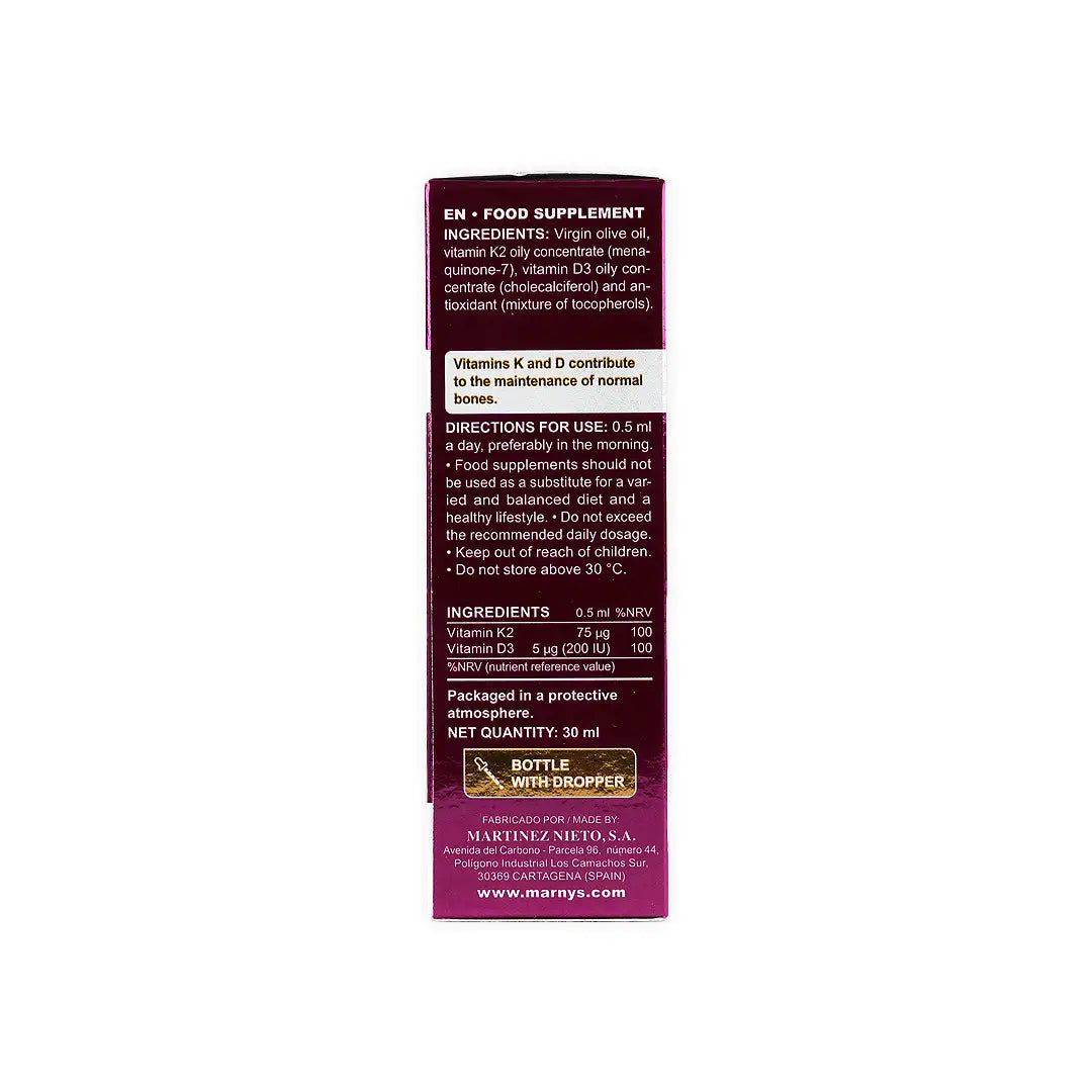 54810-Marnys Vitahelp K2+D3 Liquid 30ml +2