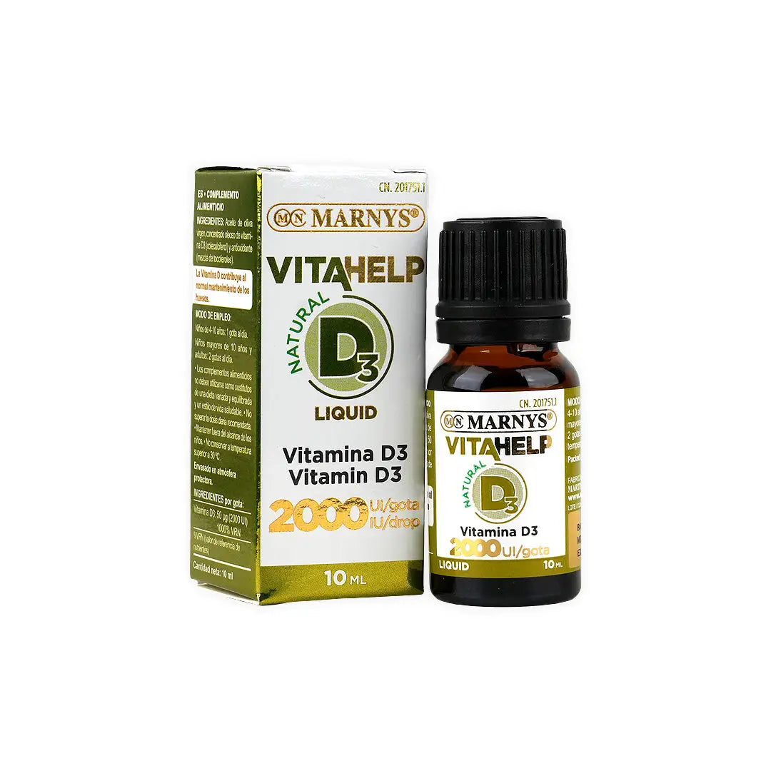 Marnys Vitahelp D3 Liquid 2000 IU 10ML