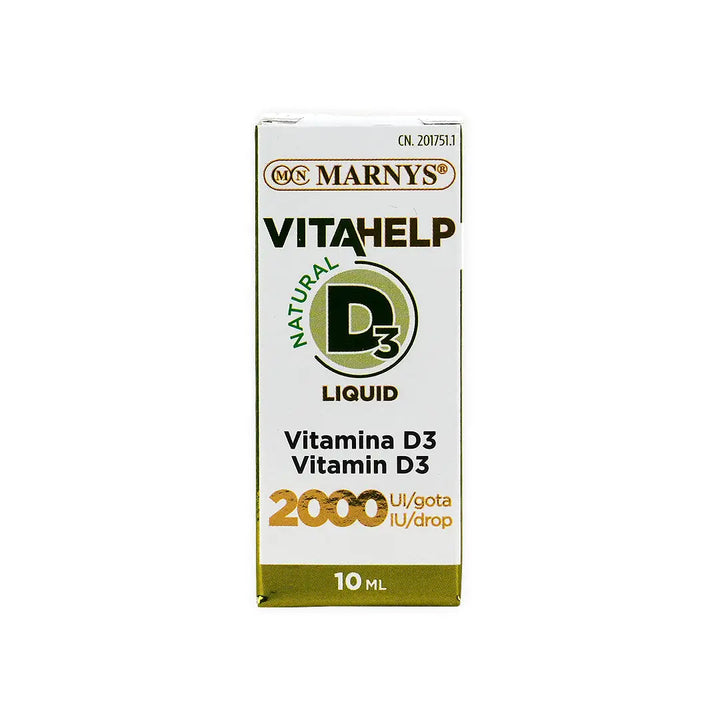 54811-Marnys Vitahelp D3 Liquid 2000 IU 10ML +1