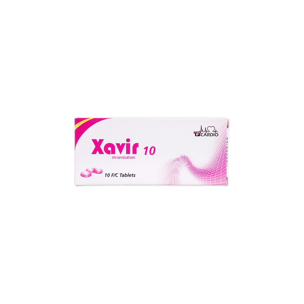 xavir 10mg fc 10tablets