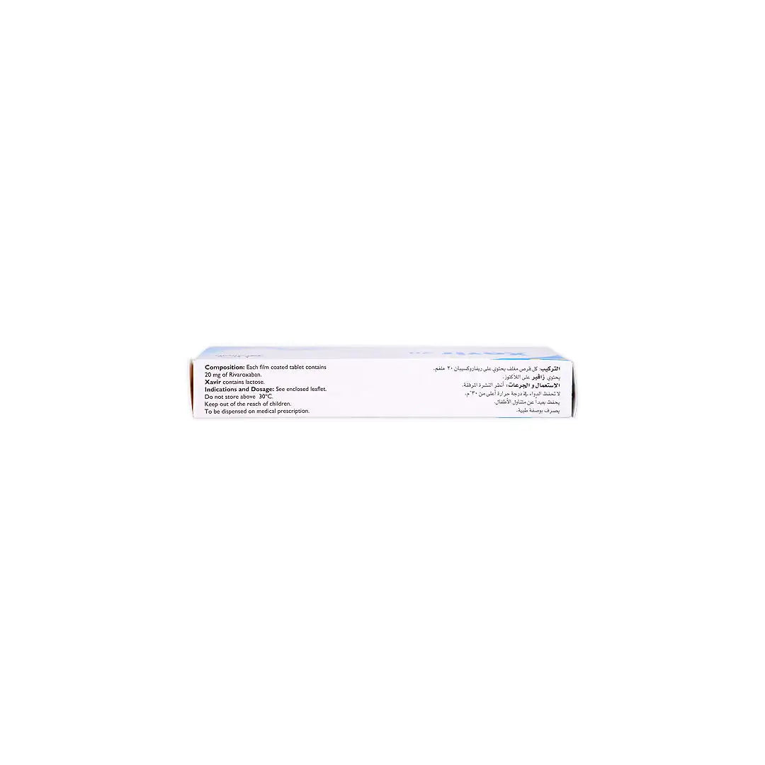 Xavir 20mg FC 28Tablets