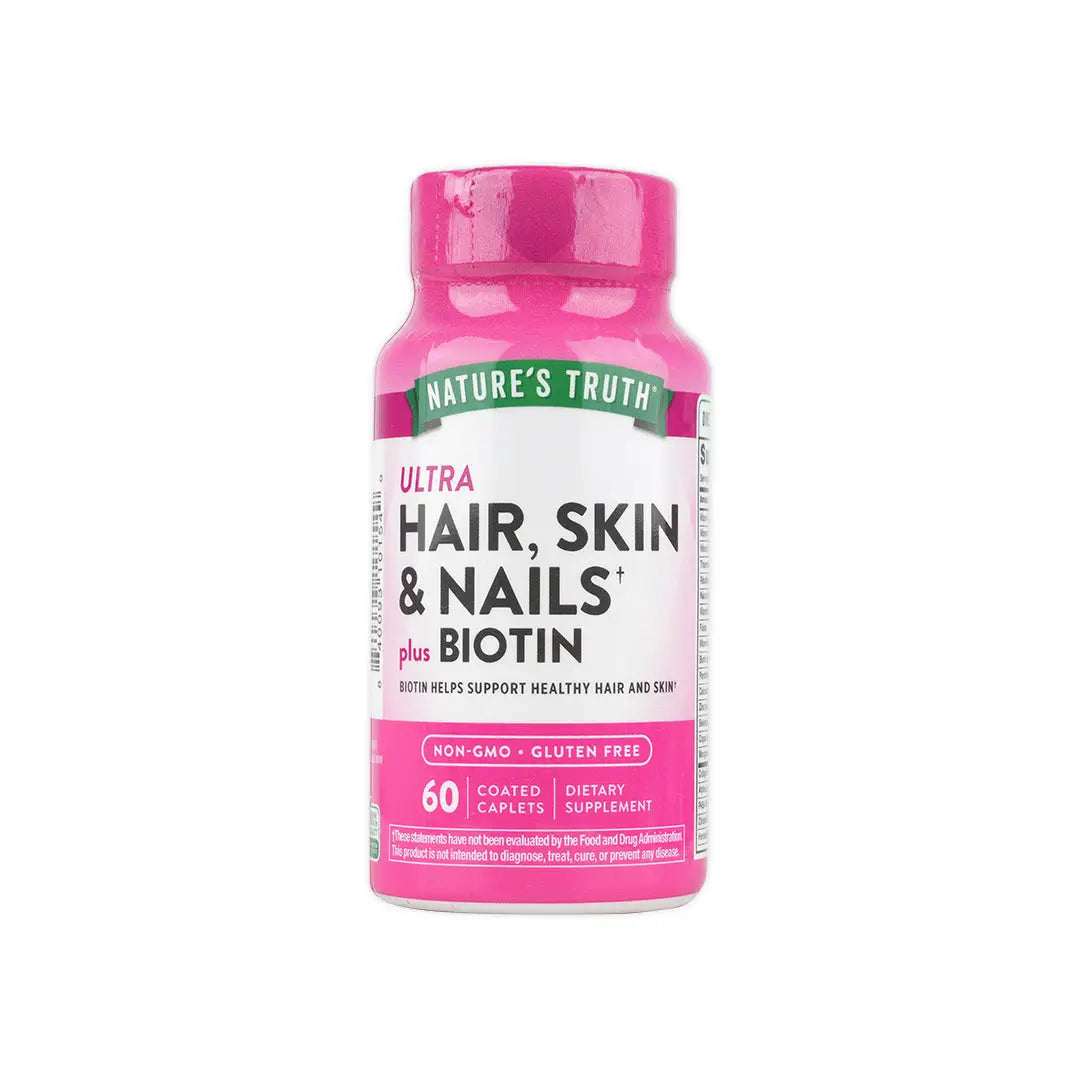 Nature_s Truth Ultra Hair,Skin _Nails Plus Biotin 60 Caplets
