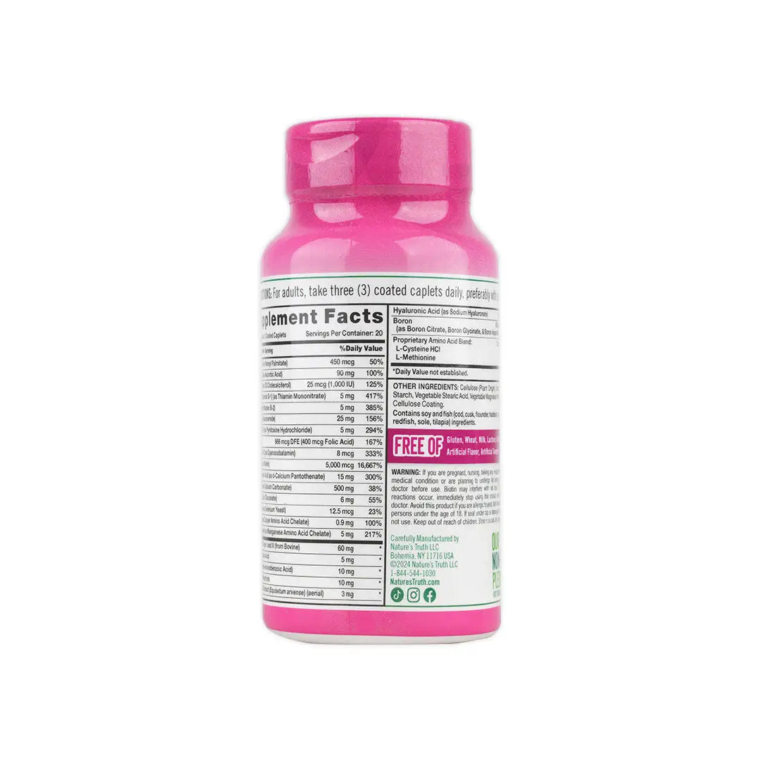 Nature_s Truth Ultra Hair,Skin _Nails Plus Biotin 60 Caplets