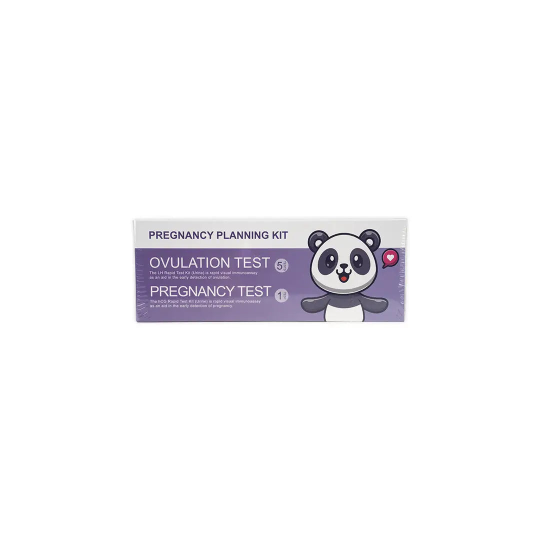 Panda Pregnancy Planning Kit 5 Ovulation tests + 1 HCG Test