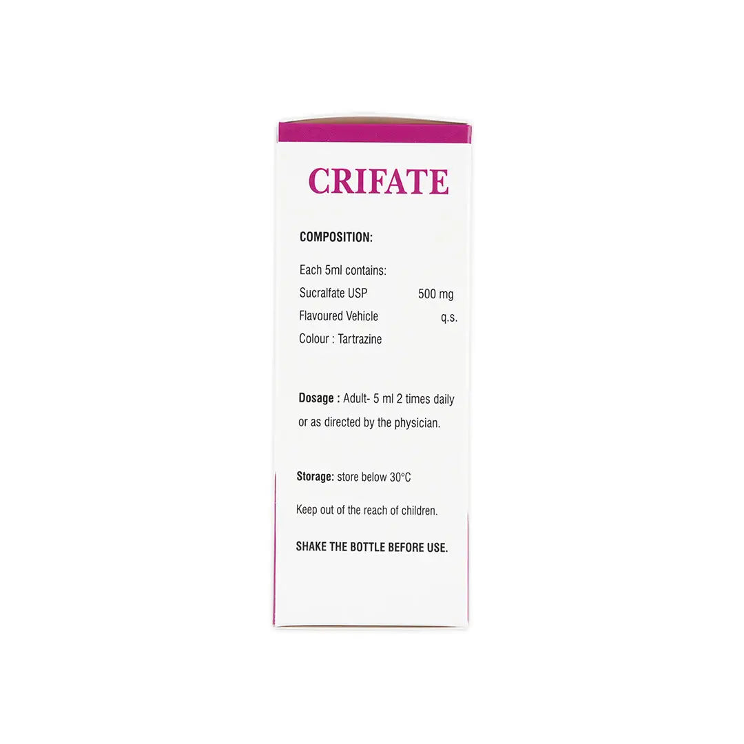 Crifate 500mg/5ml suspension 200ml