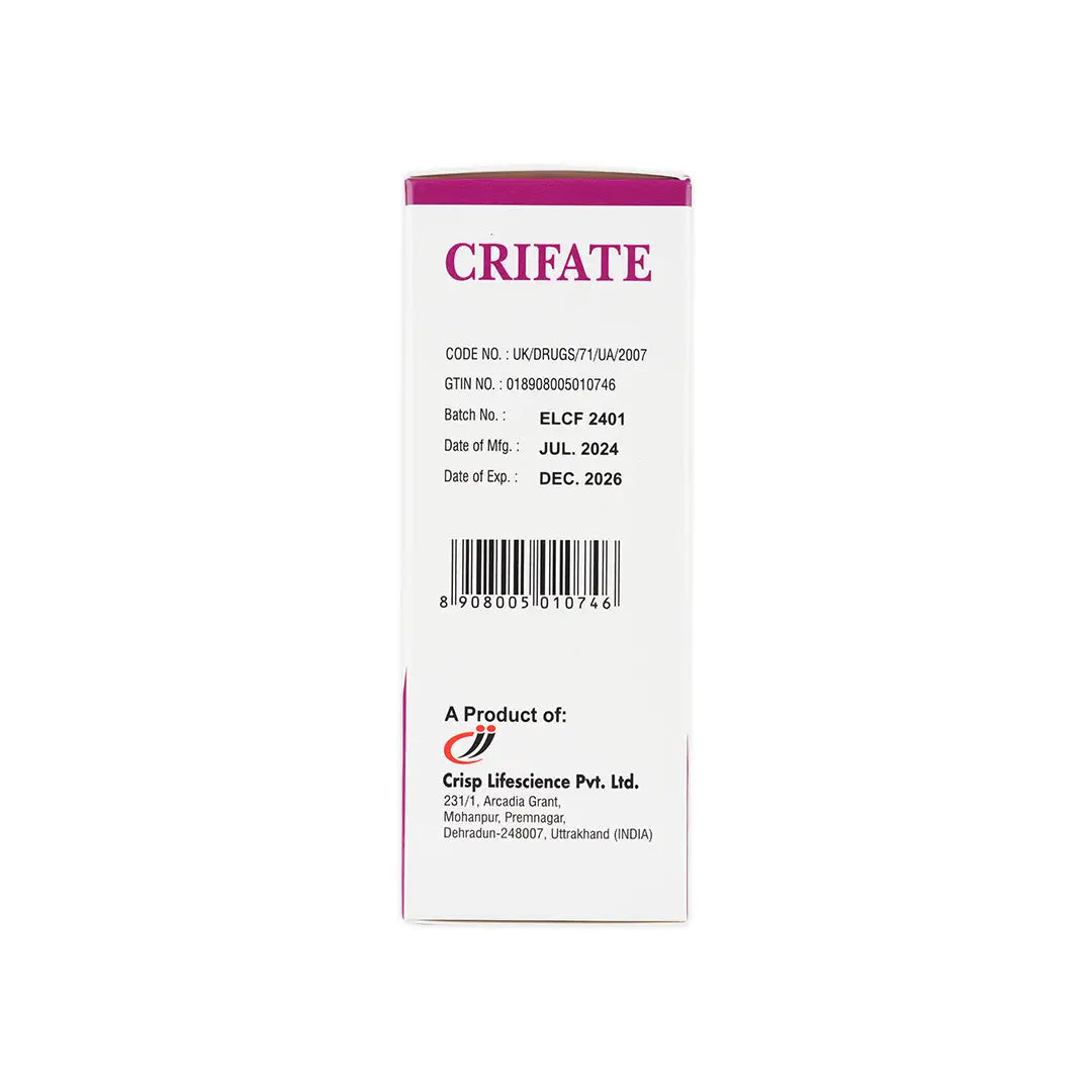 Crifate 500mg/5ml suspension 200ml