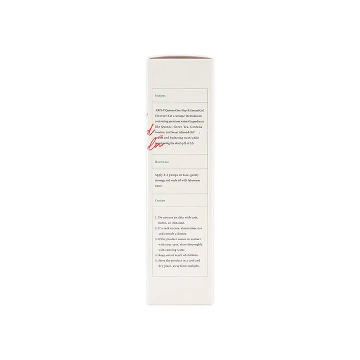 54927-Axis-Y Quinoa One-Step Balanced Gel Cleanser 180ml +5