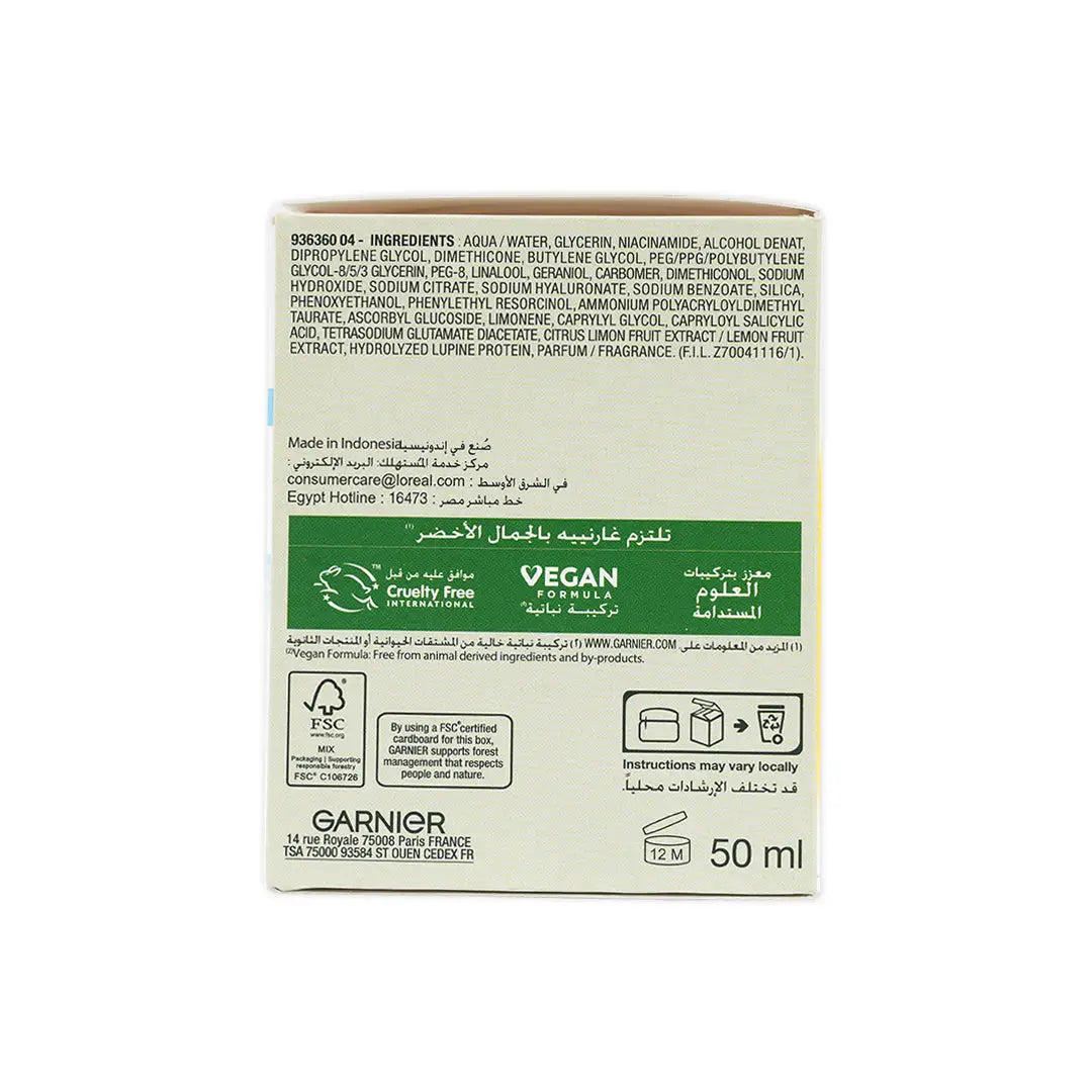 54929-Garnier Fast Bright Gel 50ml +1