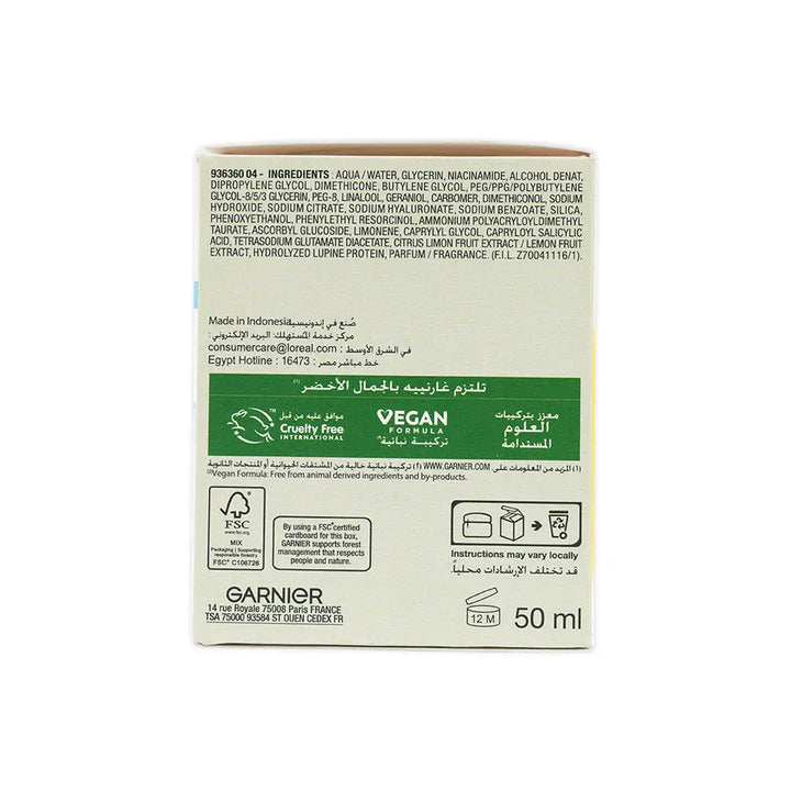 54929-Garnier Fast Bright Gel 50ml +1