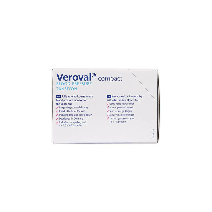 54939-Hartmann Veroval Compact Upper Arm BP Monitor +4