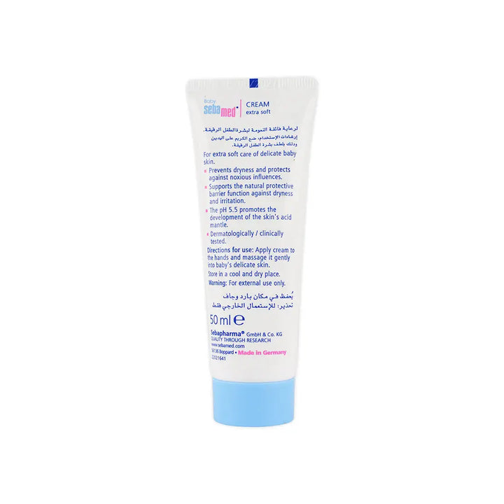 54958-Sebamed Baby Extra Soft Cream 50ml +3