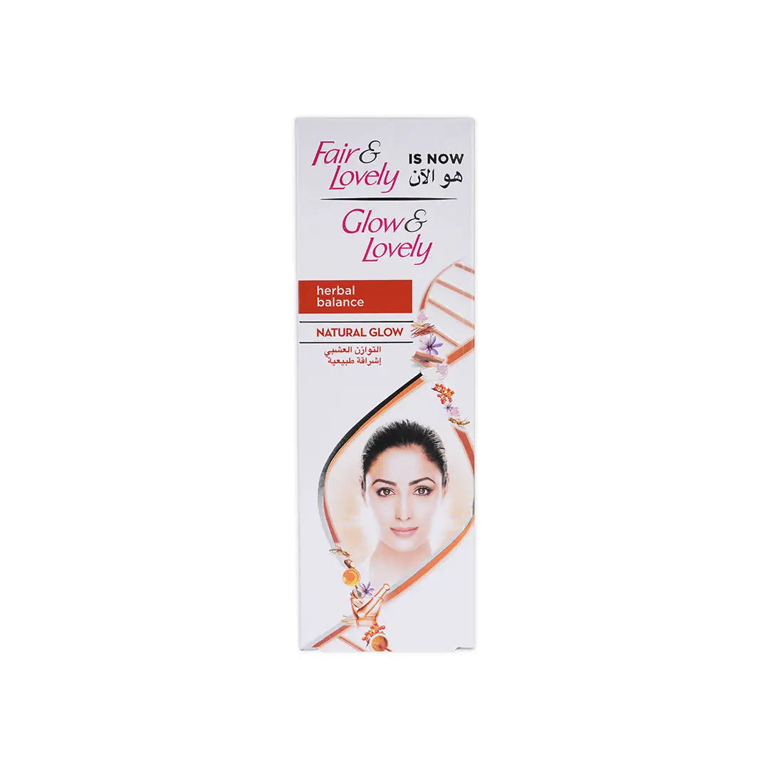 54970-Fair & Lovely Natural Glow Cream 100g-Herbal Balance